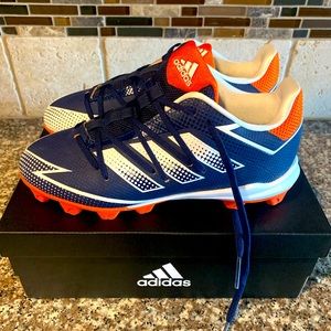 NIB Adidas Afterburner Cleats, size 5.5.
